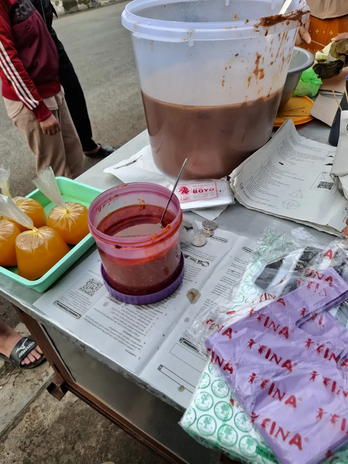 Sarapan Lontong Sate Enak