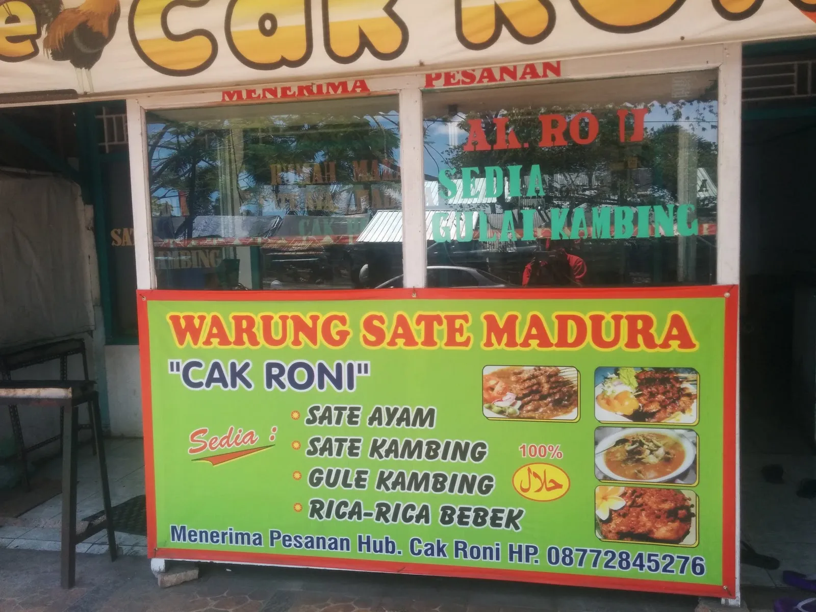 Sate Ayam, Kambing Madura Cak Roni