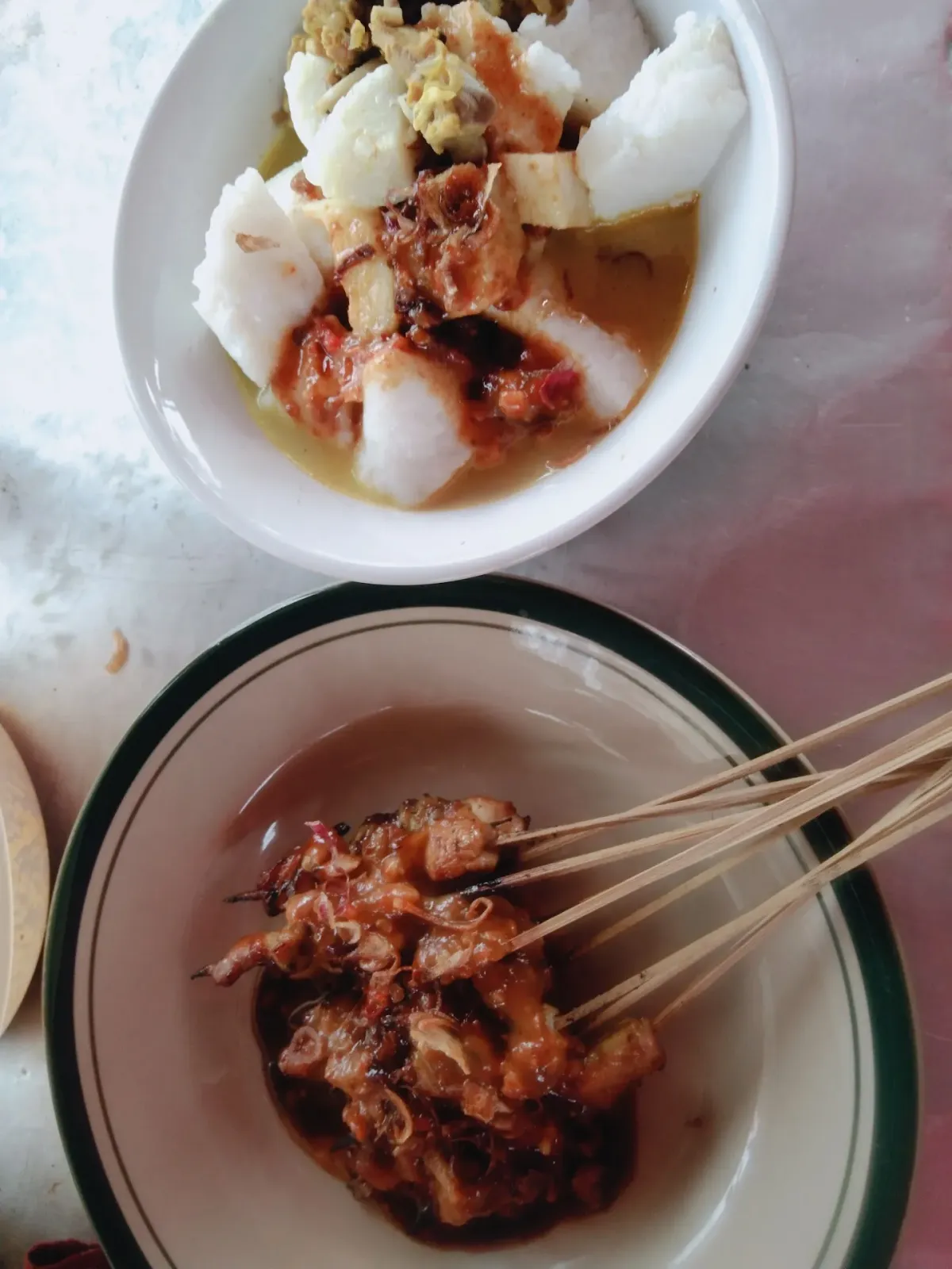 Sate ayam kampung Bu Titin