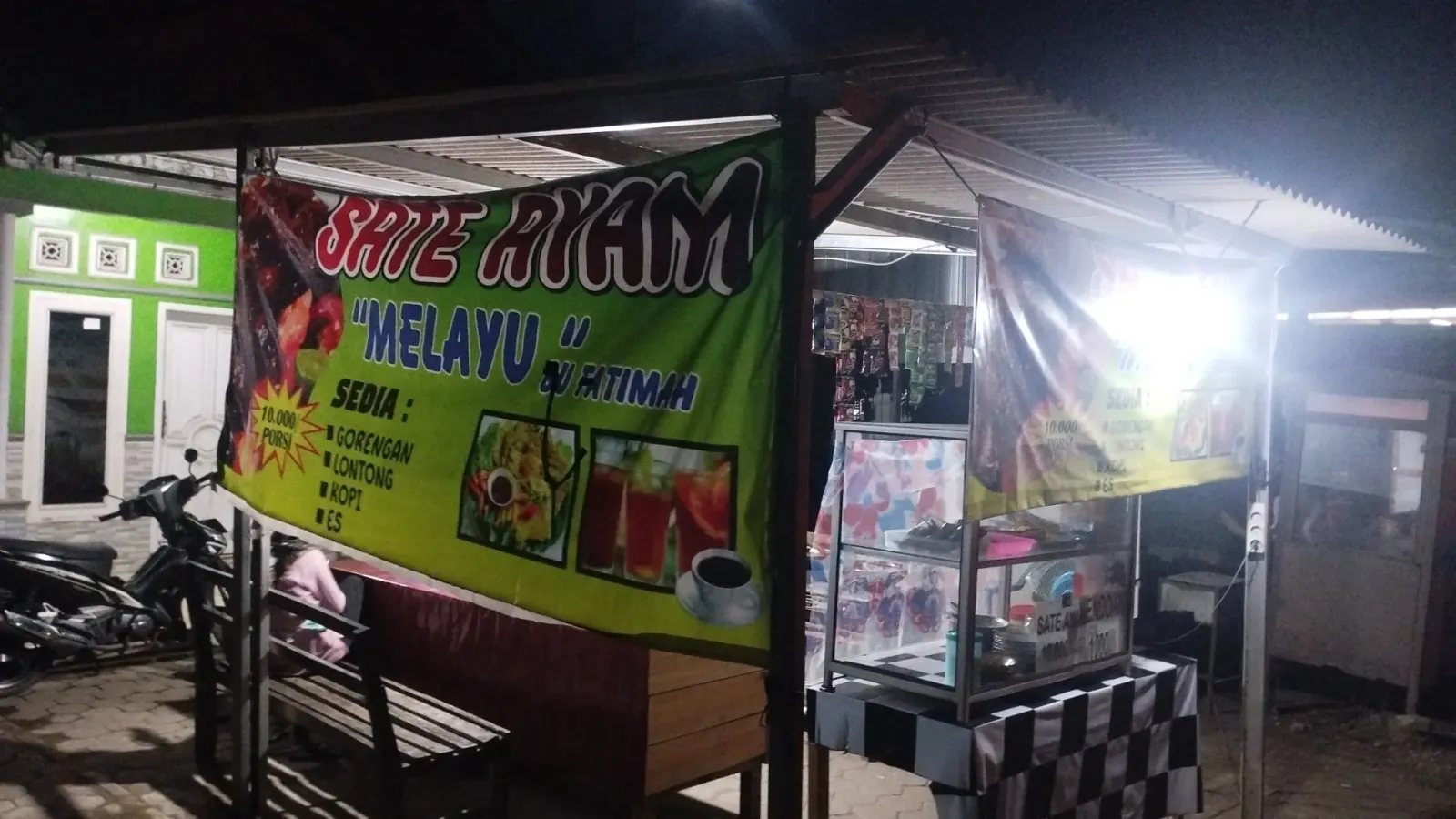 Sate ayam melayu bu fatimah