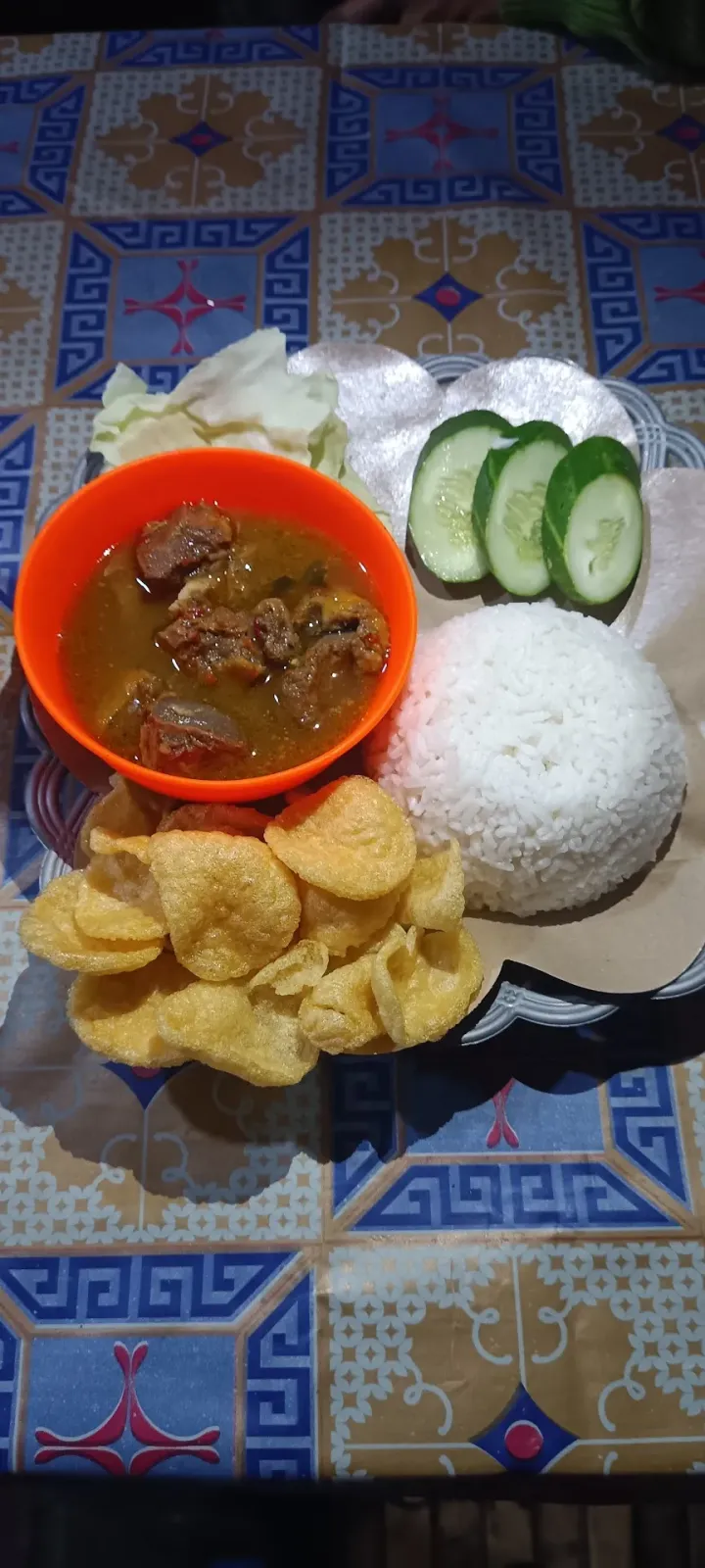 Sate Ayam & Rica Rica Basur