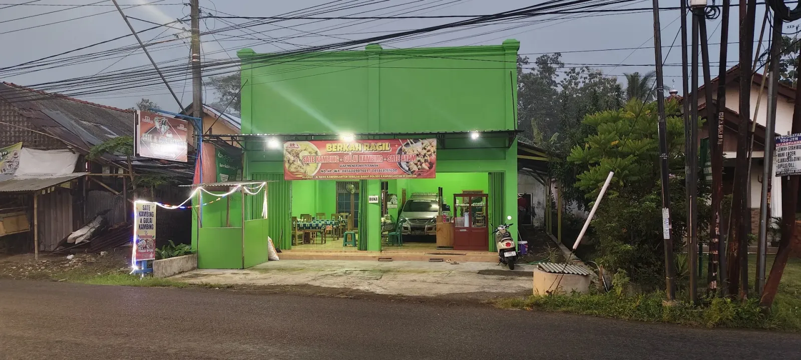 Sate & gulai kambing berkah ragil