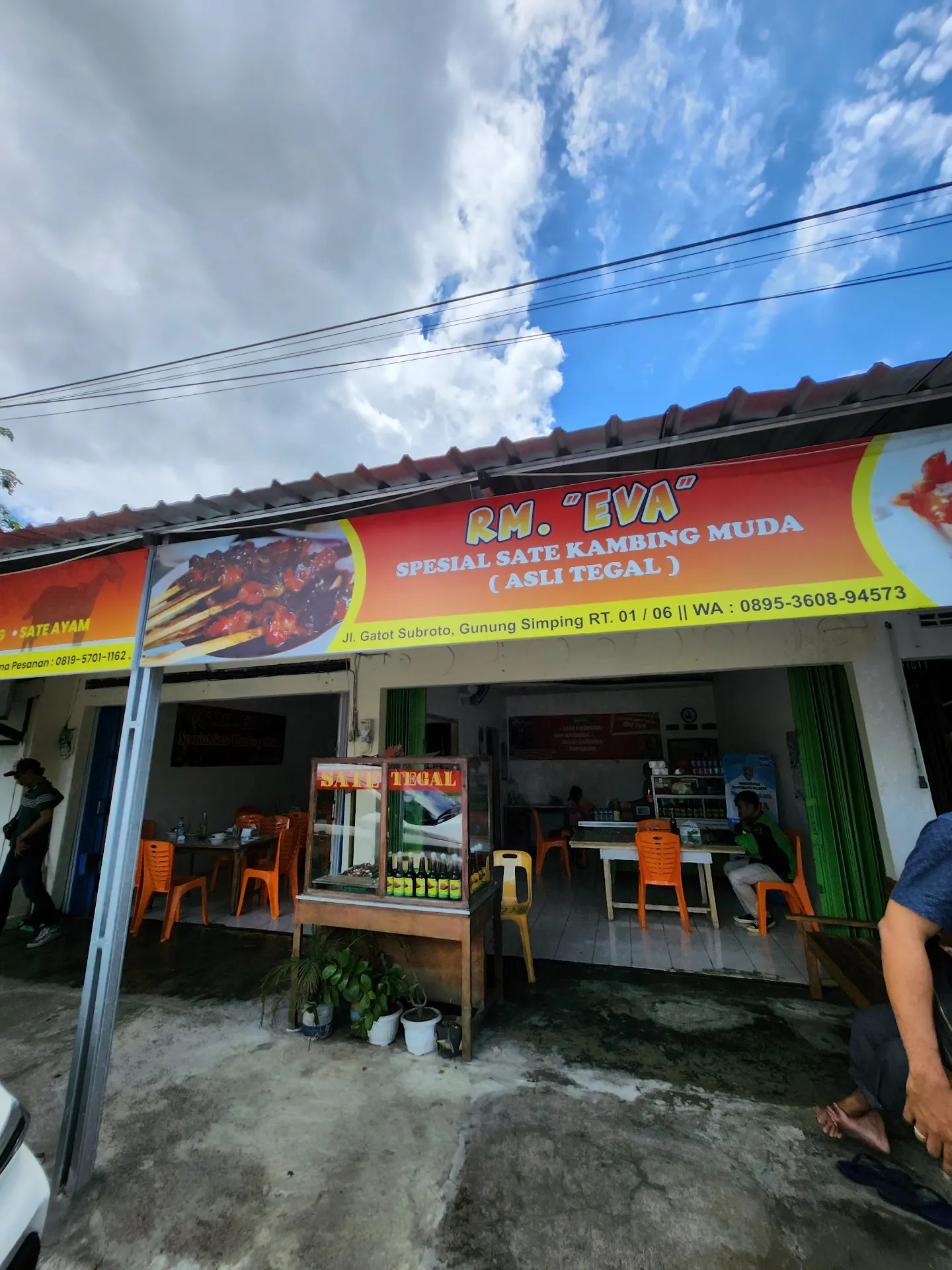 Sate Kambing Tegal RM. Eva