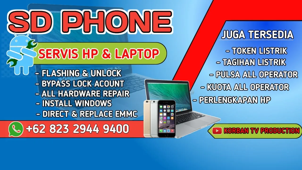 SD PHONE (Servis Hp dan laptop)