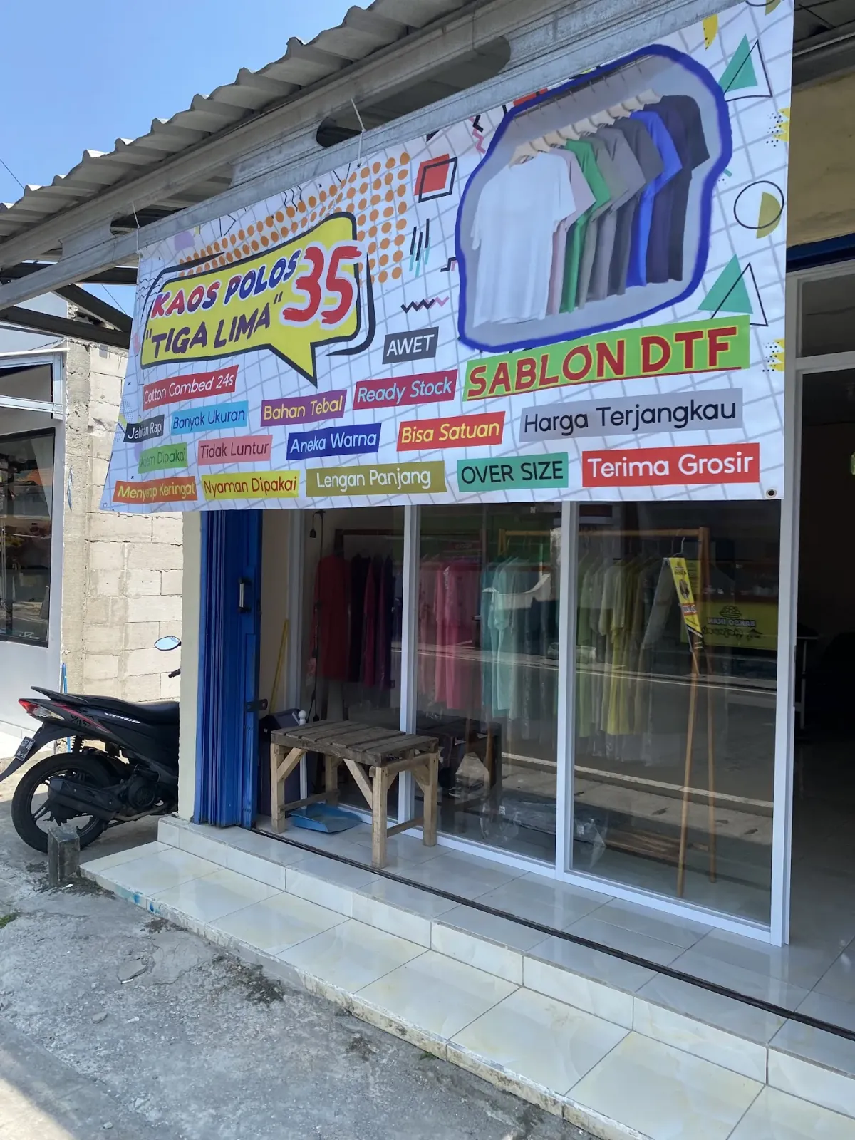 Seller kaos polos
