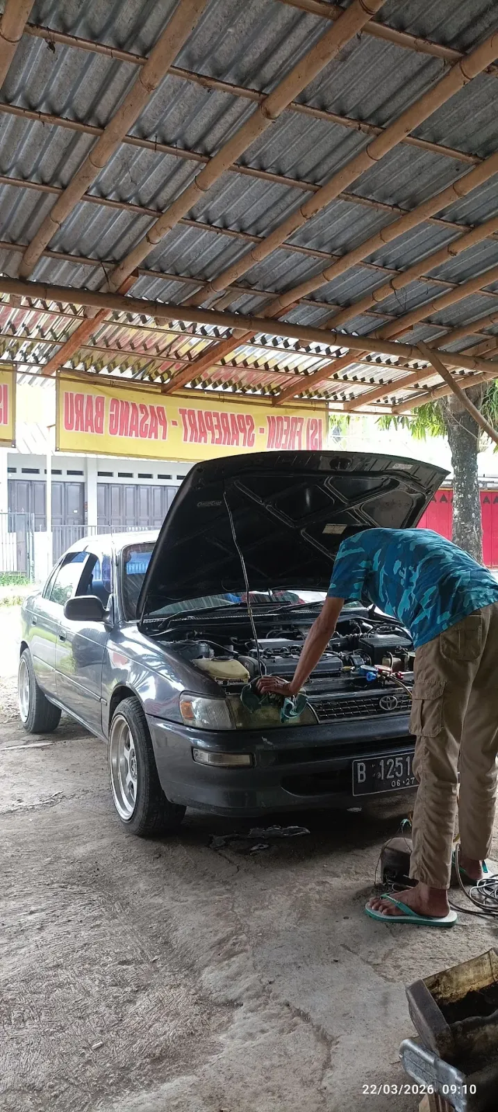 Servis ac & radiator mobil