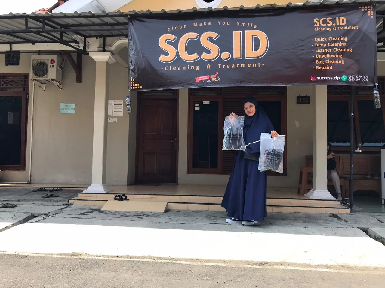 Solusi cuci sepatu dan perawatan tas (sukses Shoes Care )