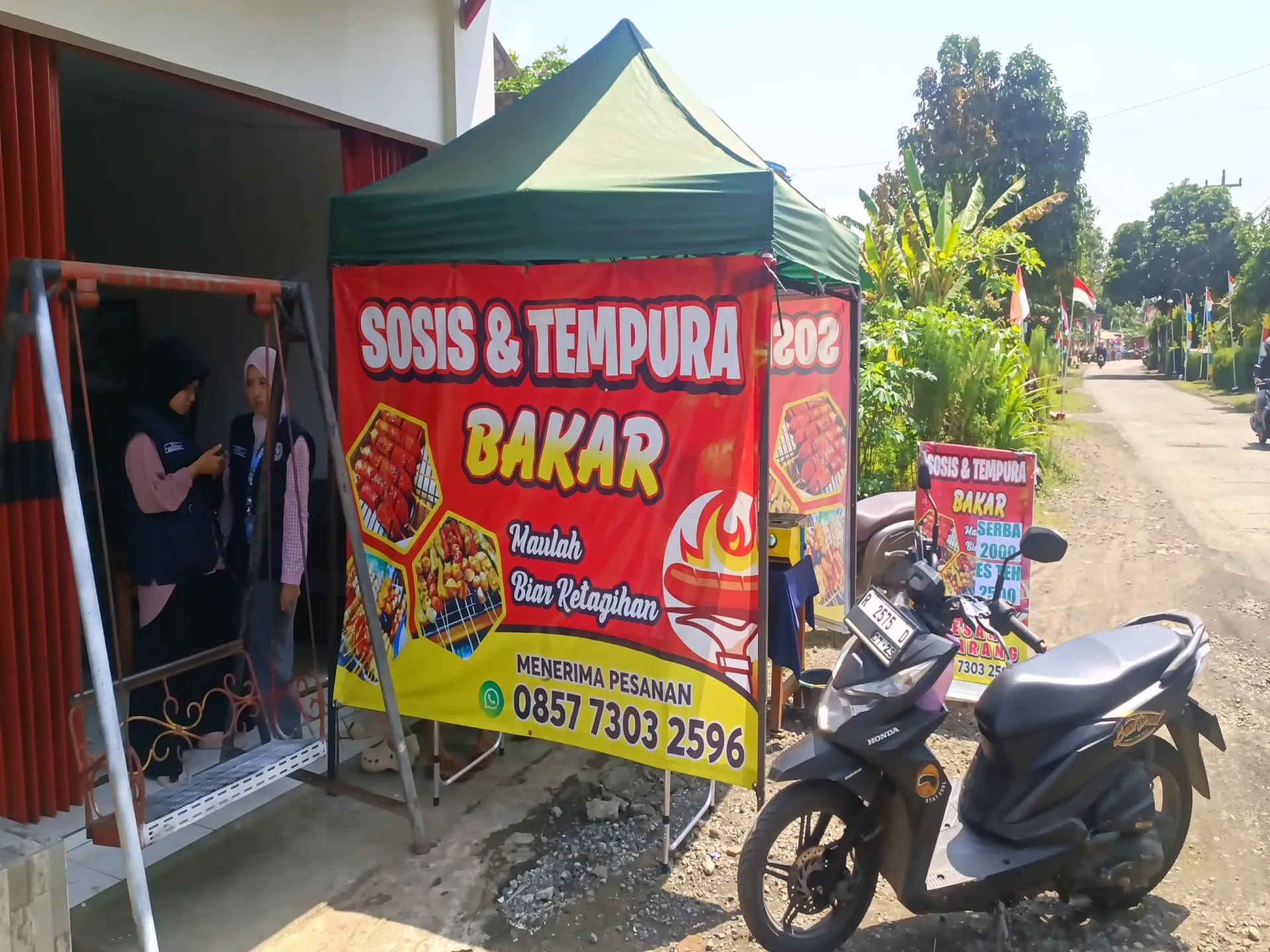 Sosis & Tempura bakar