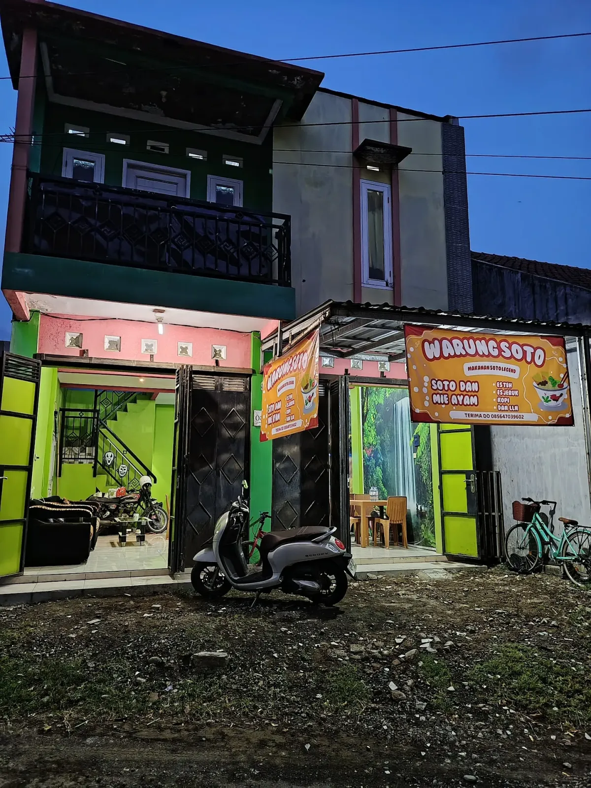 soto babat rawakeong /cabang soto bu bawuk pasar gede