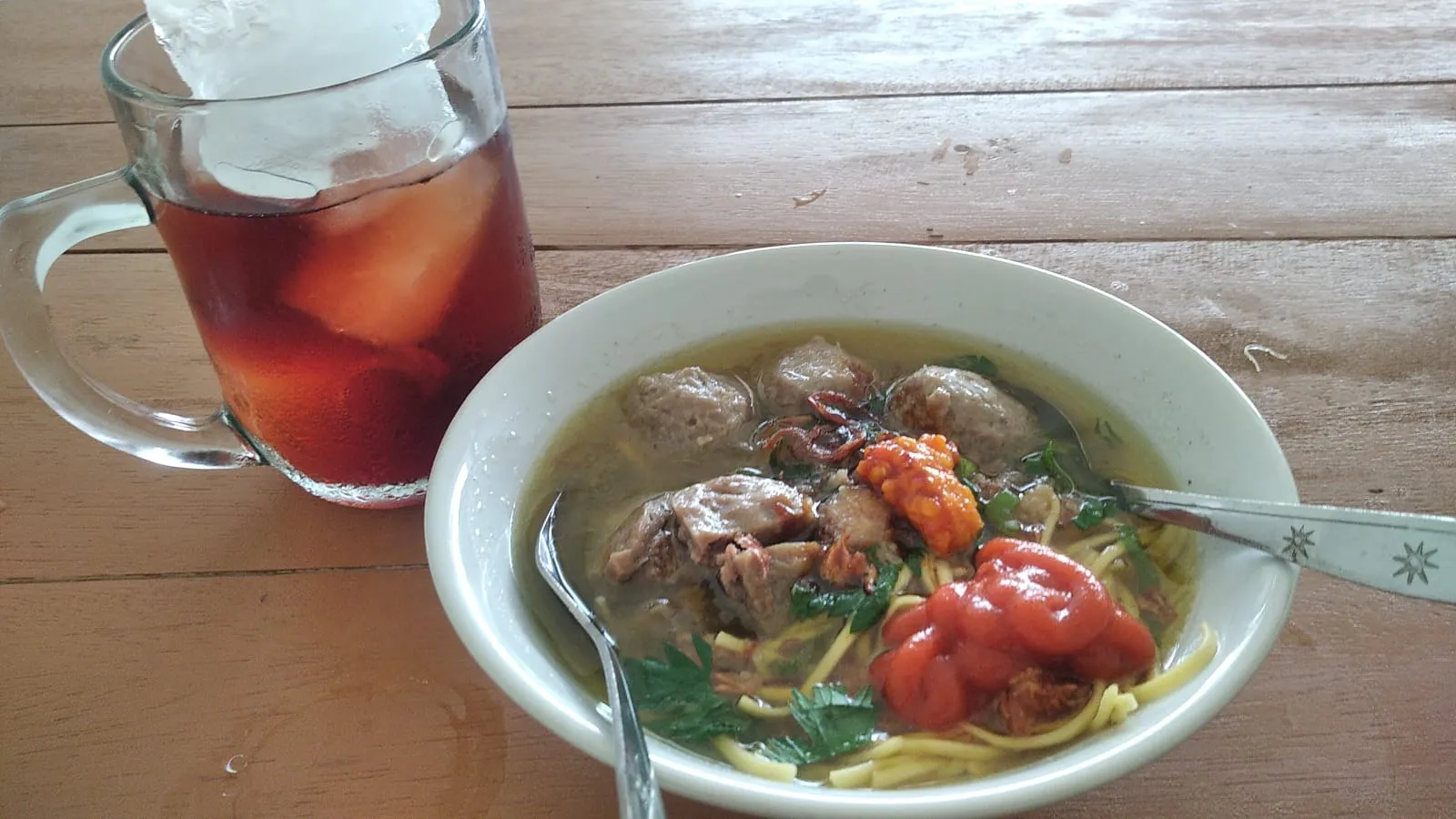 Soto dan bakso kelingan