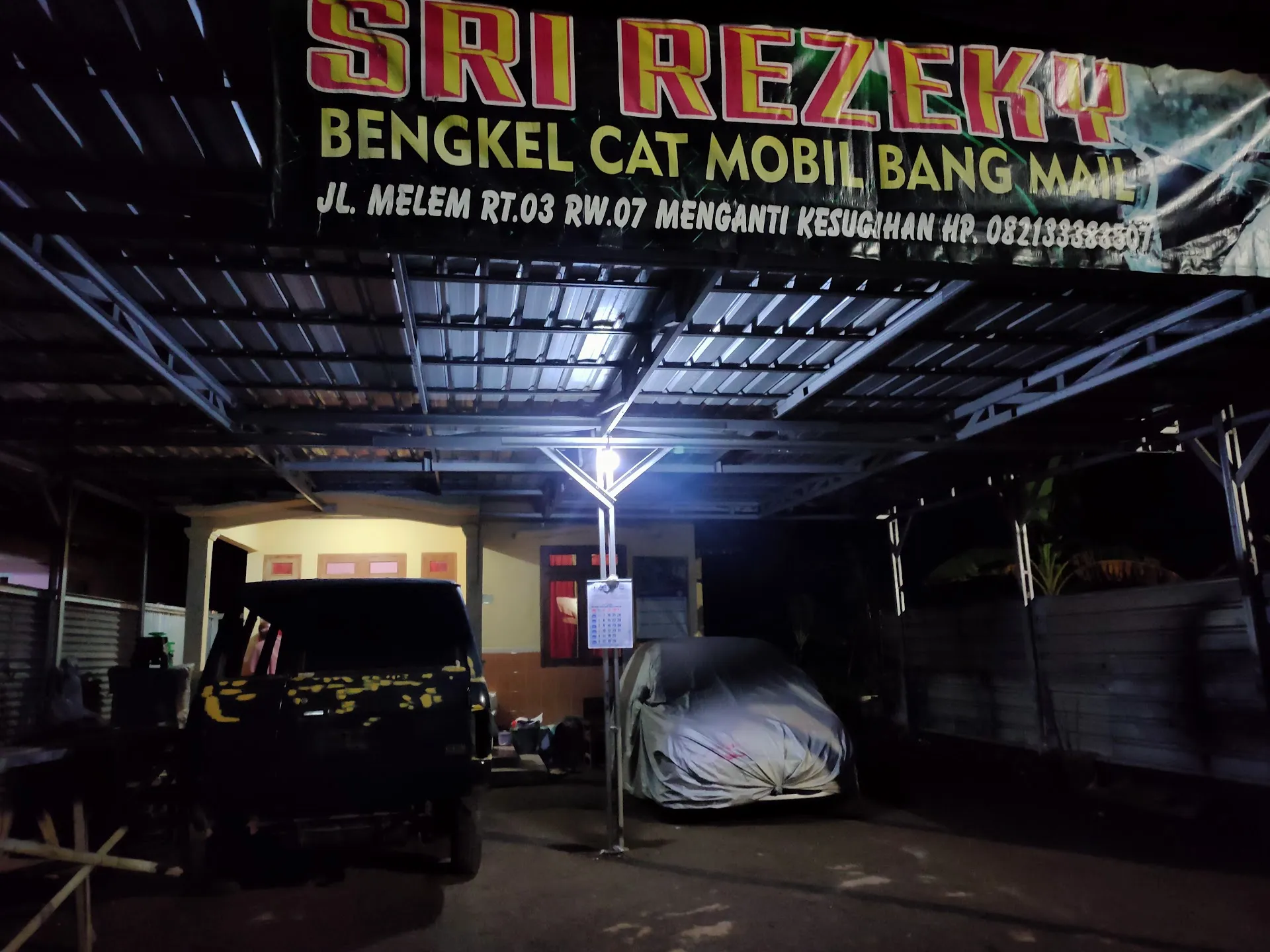 Sri Rezeky Bengkel Cat mobil dan Motor