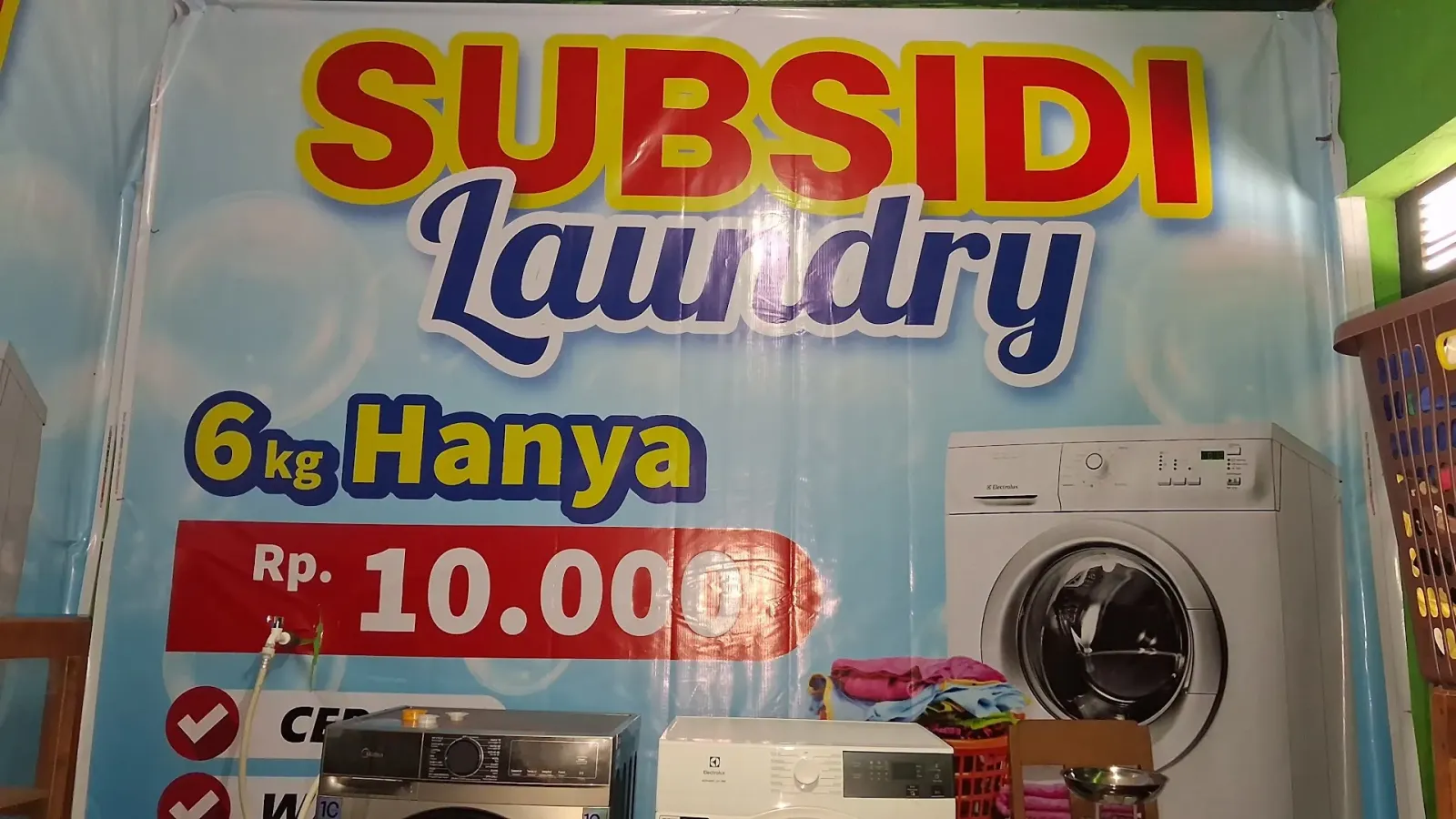 Subsidi laundry kawunganten