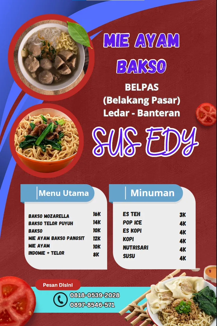 SUS BAKSO MIE AYAM