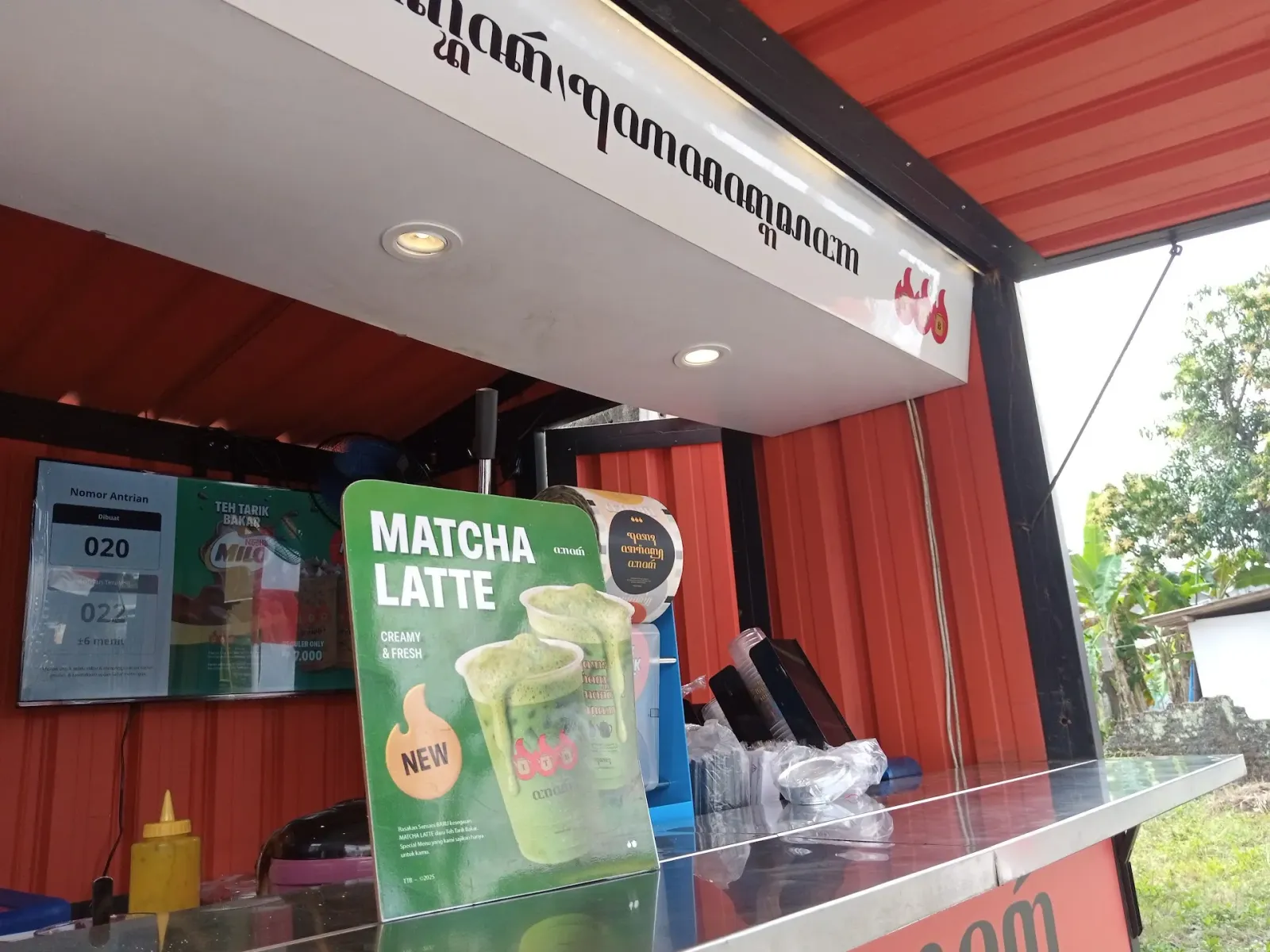 Teh Tarik Bakar
