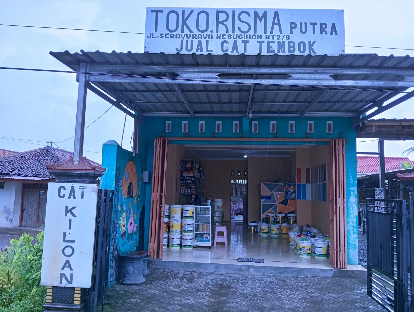 Toko cat kiloan