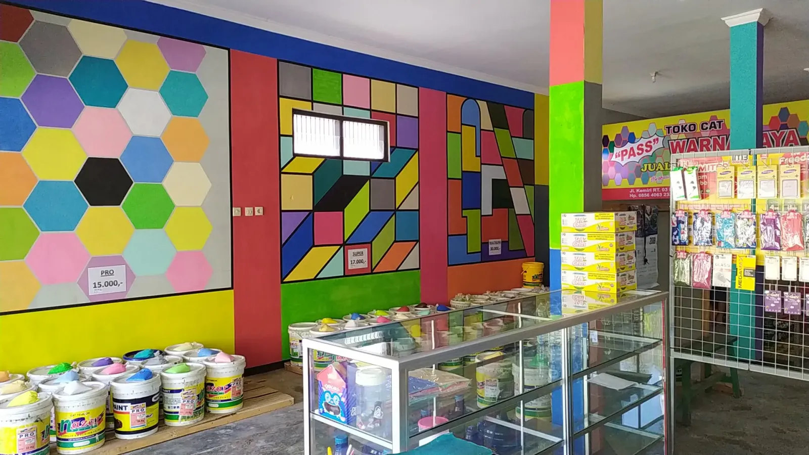Toko Cat Pass Warna Jaya