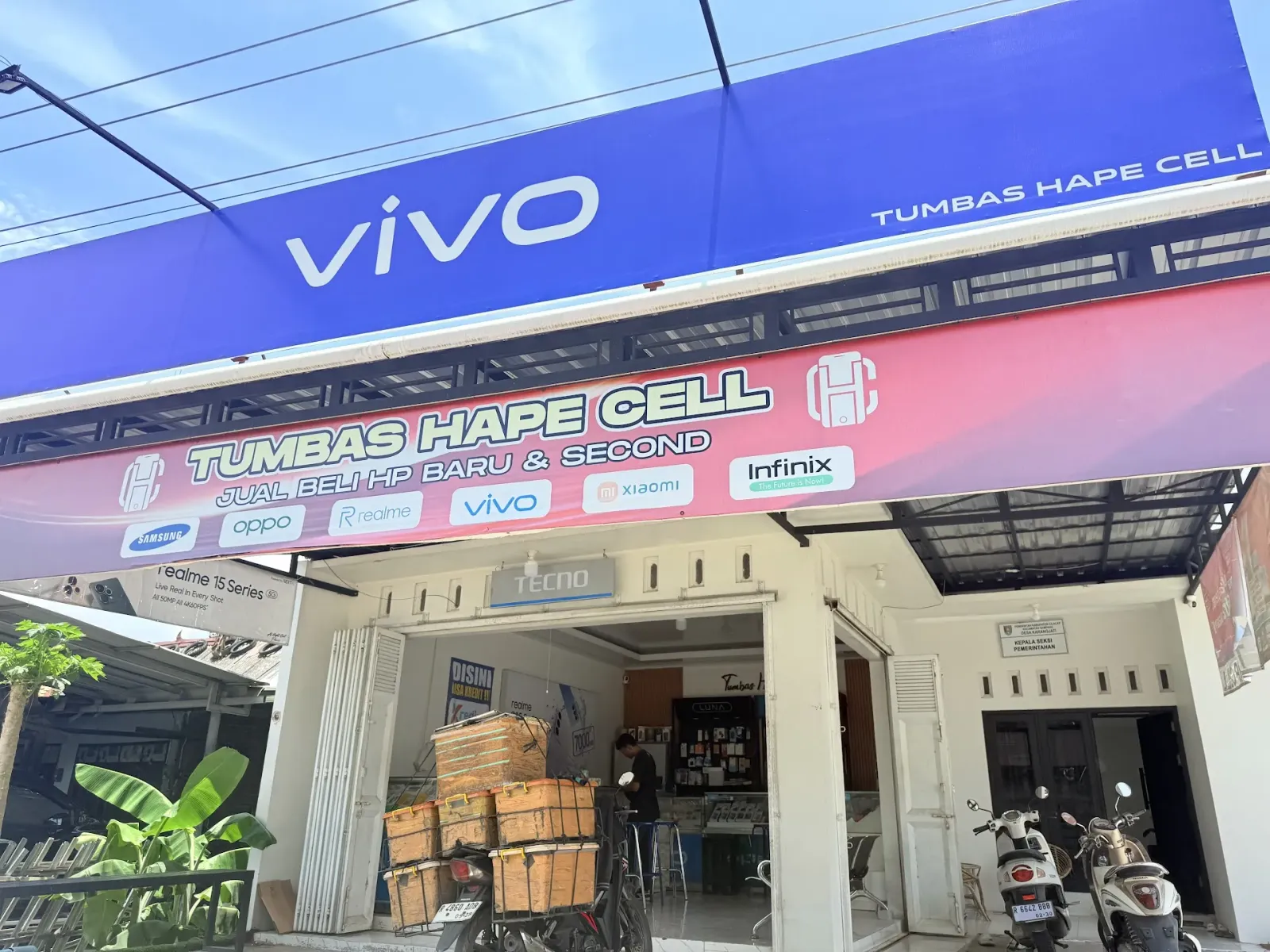 TOKO HANDPHONE TUMBAS HAPE CELL