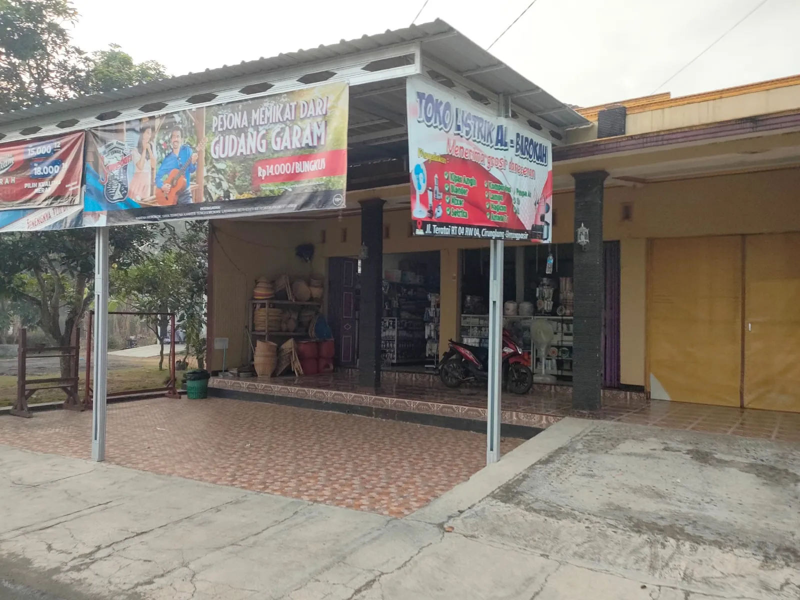 Toko listrik albarokah glempangpasir