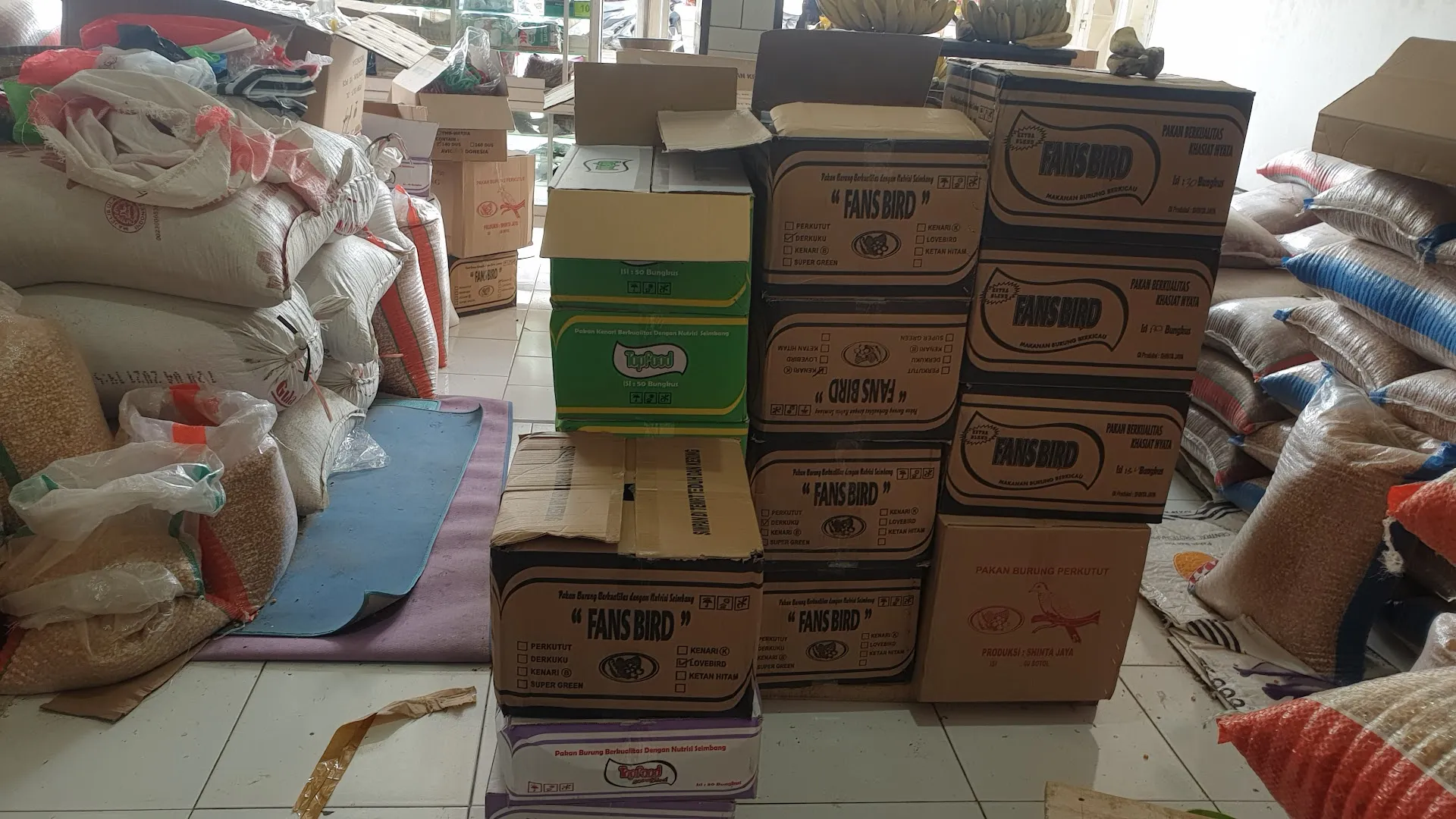 Toko Pakan Burung, Pusat Kulak Jagung