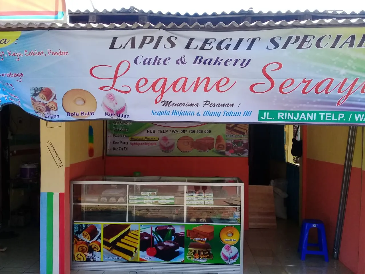 TOKO ROTI LAPIS LEGIT LEGONE SERAYU