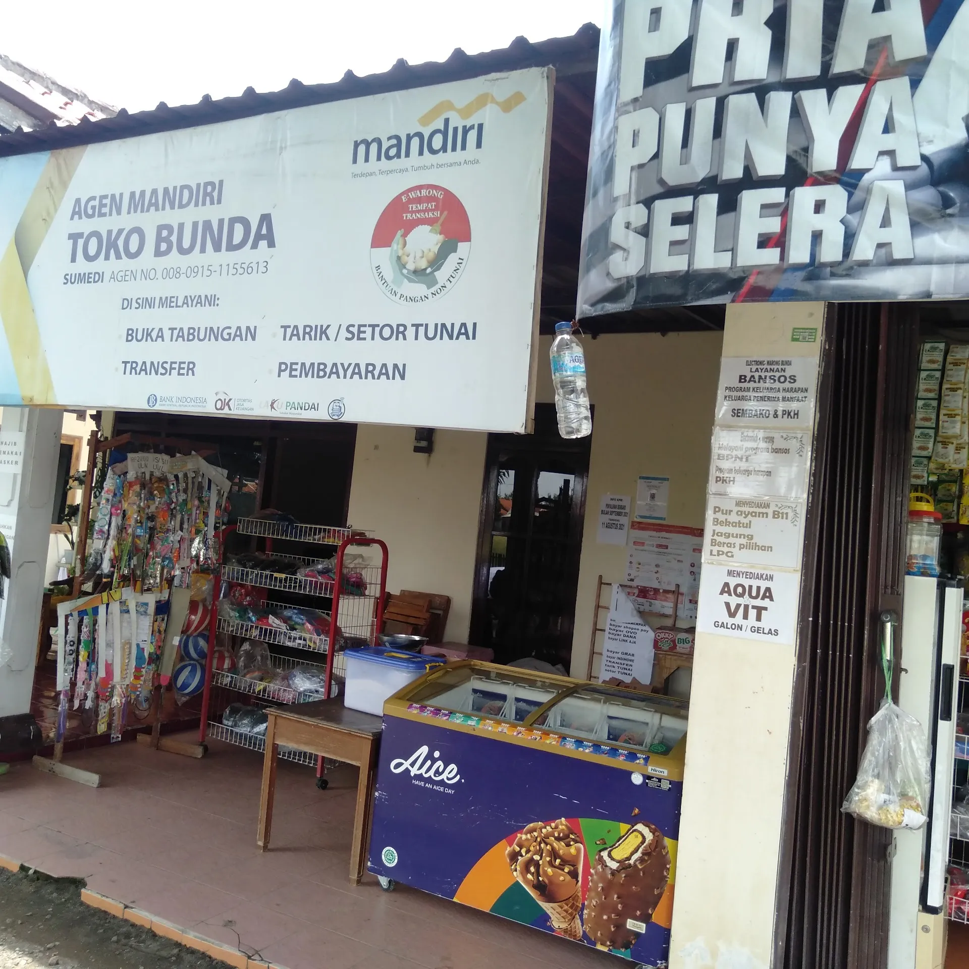 TOKO SEMBAKO BPNT BANSOS MANDIRI SUMEDI