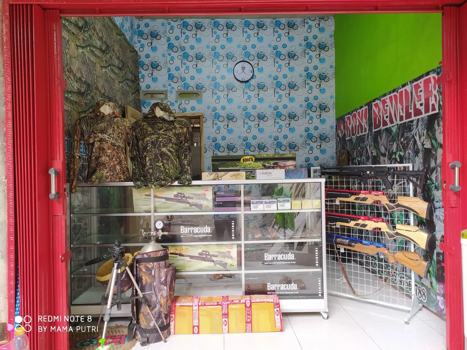 TOKO SENAPAN UKLIK PCP RONI BEDILER ADIPALA CILACAP