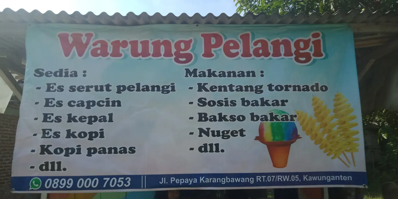 WARUNG ES SERUT "PELANGI"