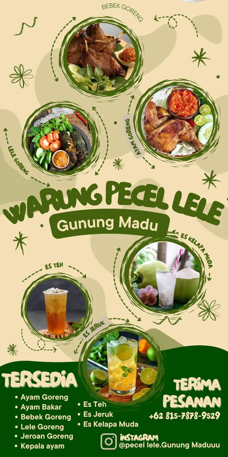 WARUNG MAKAN PECEL LELE GUNUNG MADU