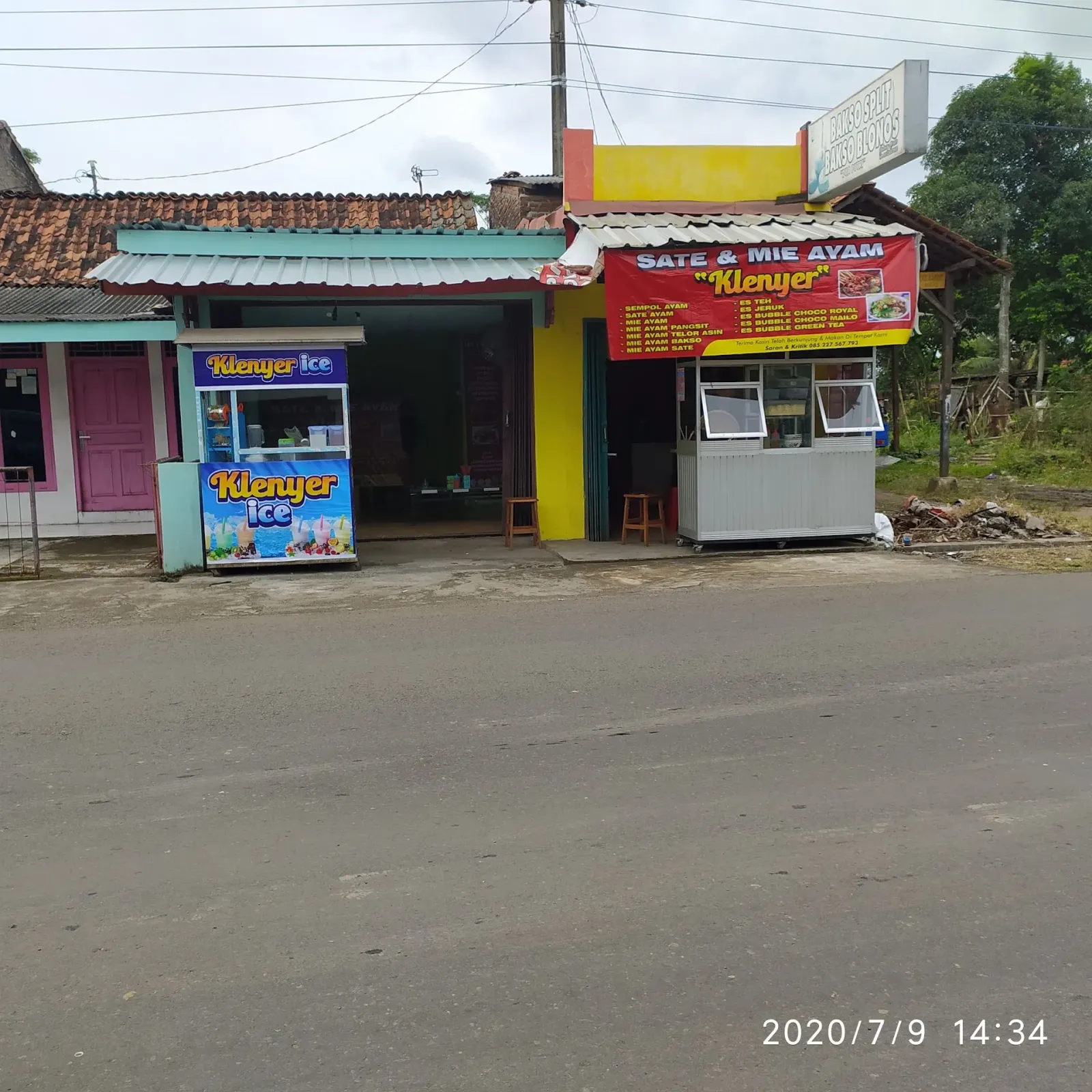 Warung mie ayam " KLENYER"