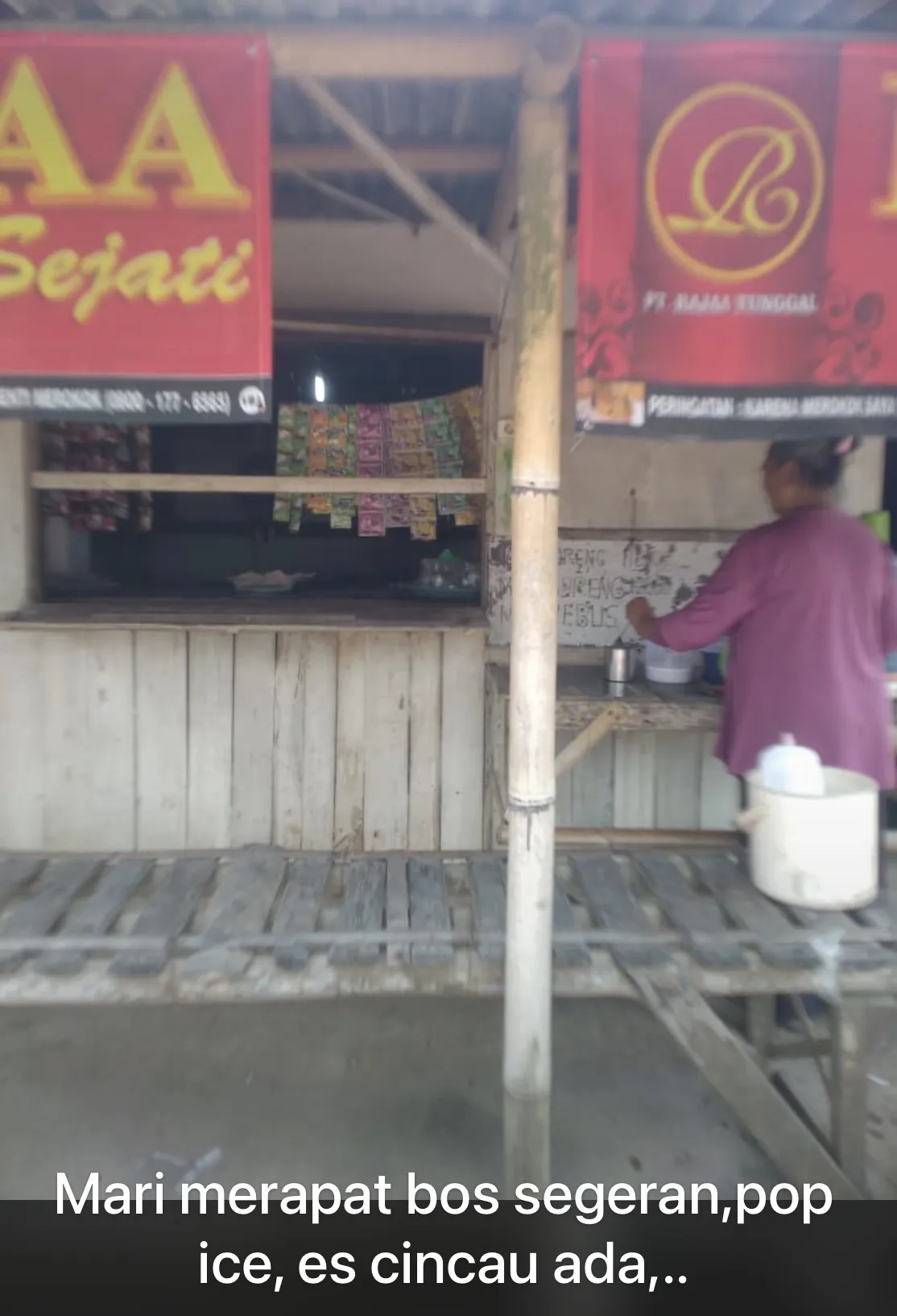 Warung nasi goreng pak Sunaryo