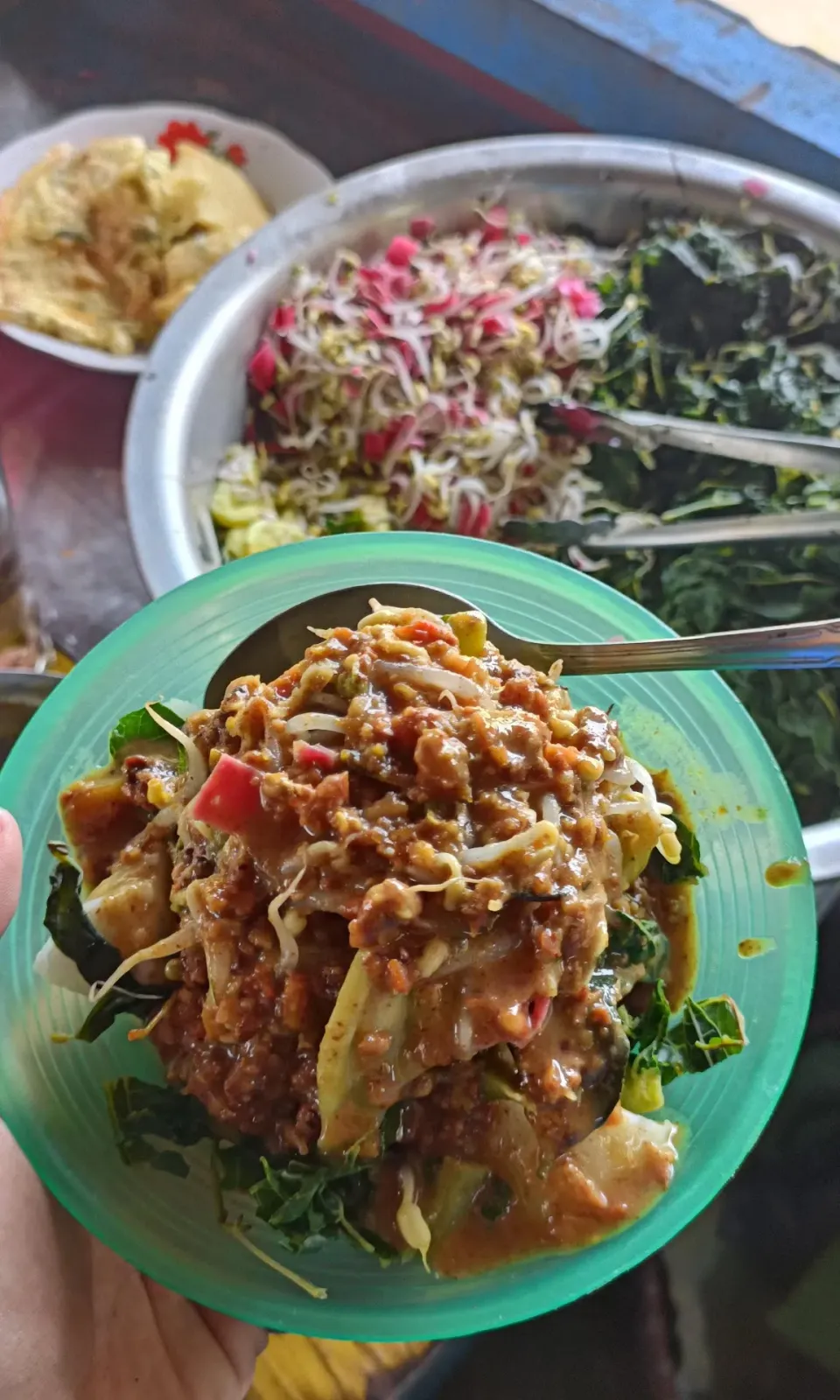 Warung pecel Yu Nur