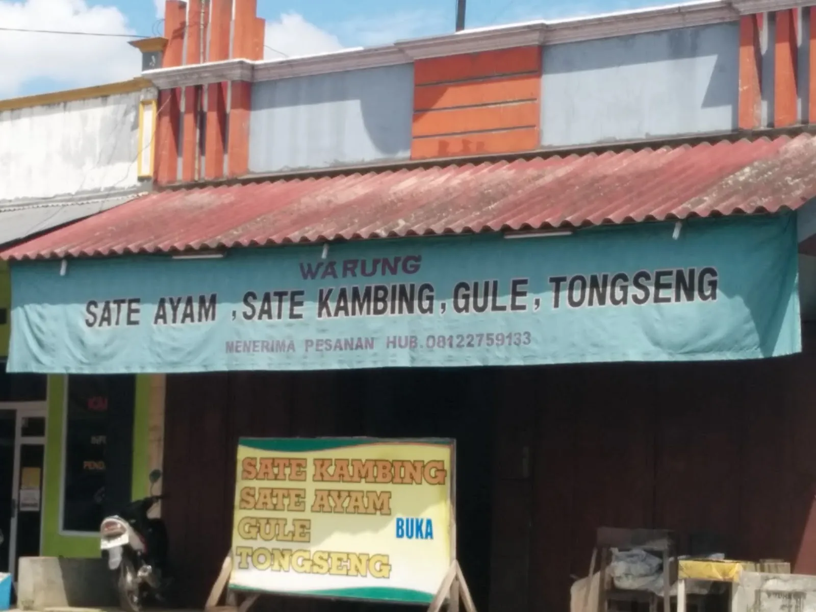 Warung Sate Ayam, Sate Kambing, Gule, Tongseng