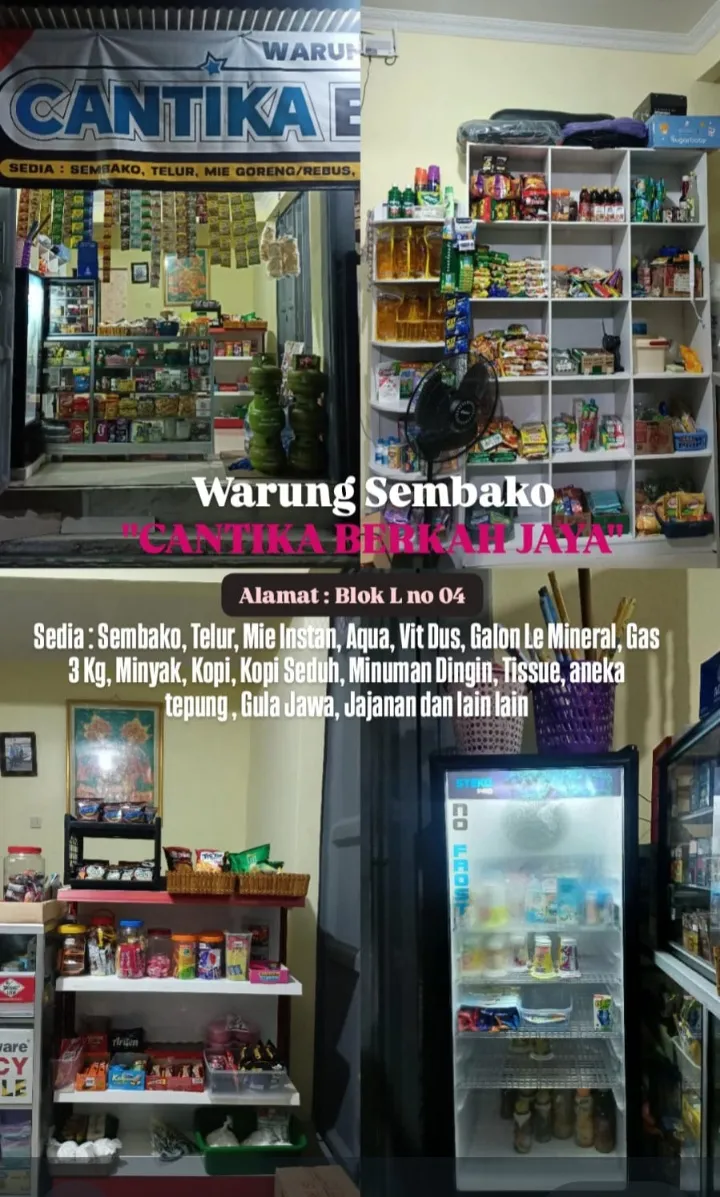 Warung Sembako Cantika Berkah Jaya
