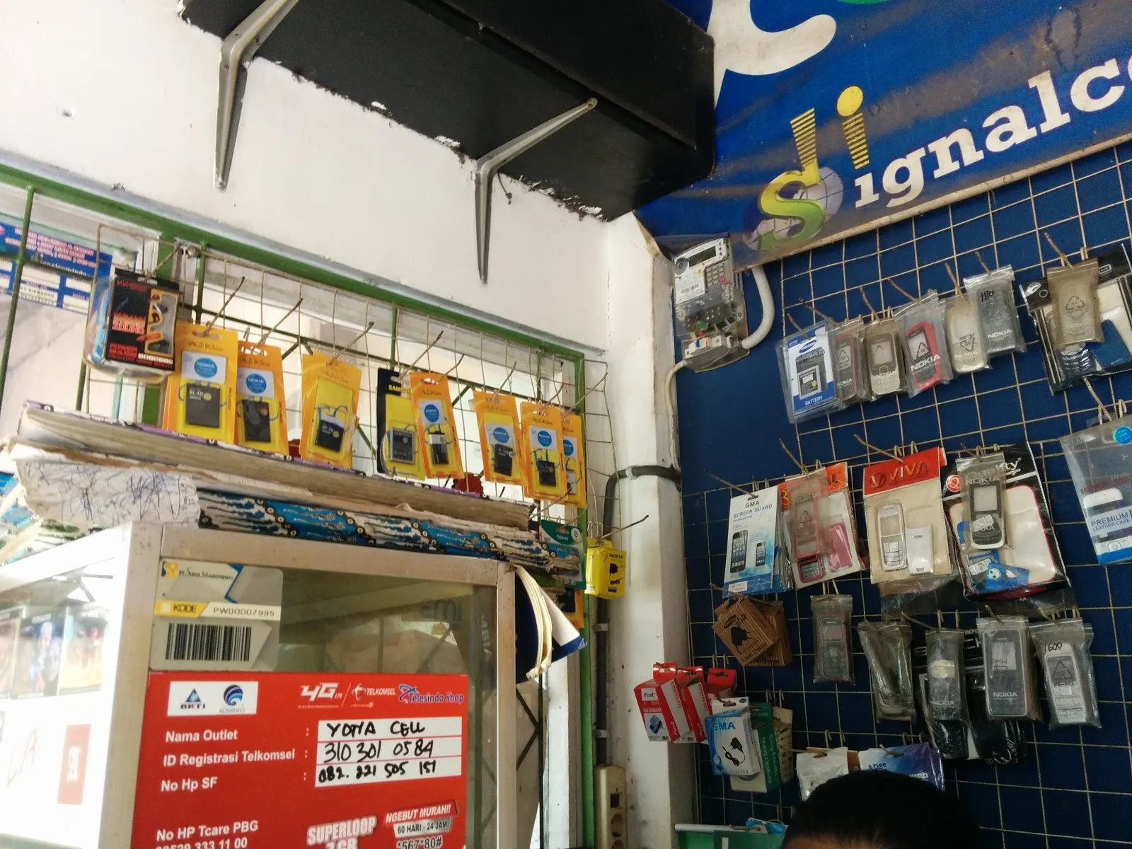 Yona cell Service hp beli hp rusak