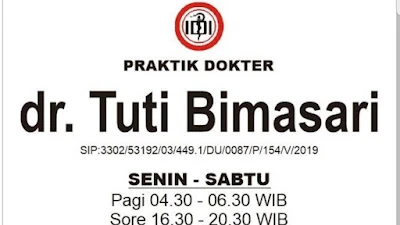 Klinik Dokter dr. Tuti Bimasari