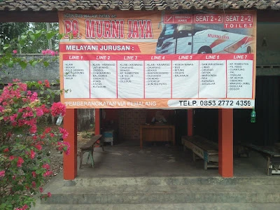 Agen Bus PO. MURNI JAYA Penaruban