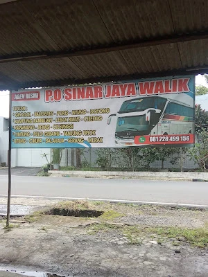 Agen Bus P.O SINAR JAYA WALIK