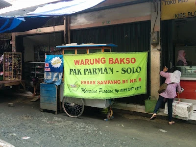 Warung Bakso Pak Parman - Solo
