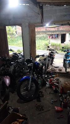 Bengkel berkah sumber makmur.service, tunup, repair,custom,cat duco