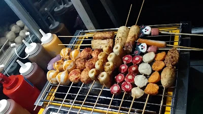 Sate seafood Zidan loklok