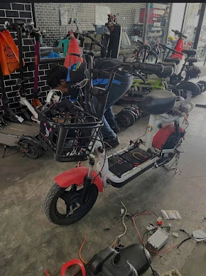 SERVIS SEPEDA DAN MOTOR LISTRIK