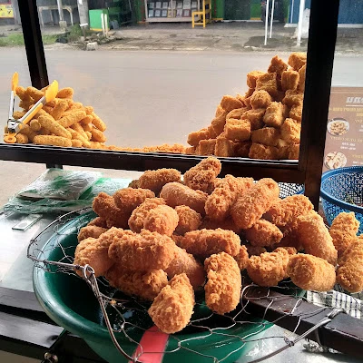 Tahu otak otak crispy