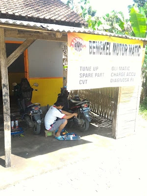 Sadikin Matic, Bengkel Motor Matic