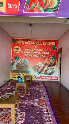 Sate ayam full daging
