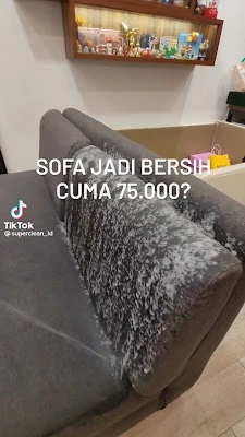 Cuci sofa dan jok mobil cuci karpet springbed