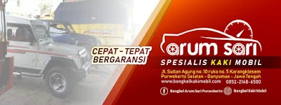 Bengkel Mobil ARUMSARI✅ Purwokerto - Spesialis Kaki-Kaki, Bubut Cakram, Tune Up, Ganti Oli, Spooring, Rem, Shaking