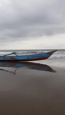 perahu pesiar Pangandaran indah