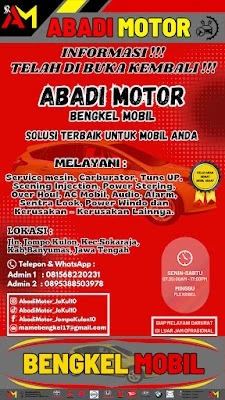 BENGKEL MOBIL ABADI MOTOR