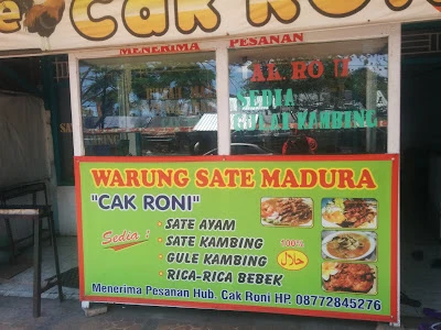 Sate Ayam, Kambing Madura Cak Roni