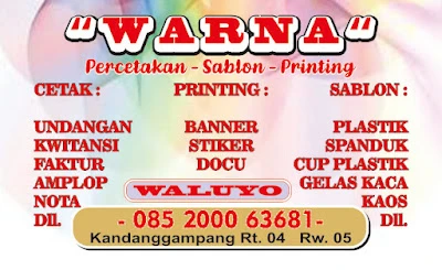 Percetakan warna Pbg